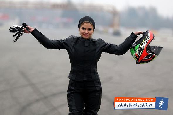 بهناز شفیعی ، اولین زن موتور سوار حرفه ای ایران