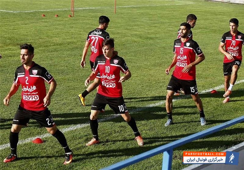 گزارش تمرین پرسپولیس