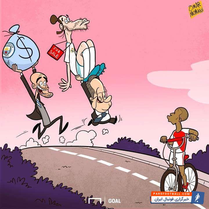 کاریکاتور رئال مادرید به دنبال امباپه