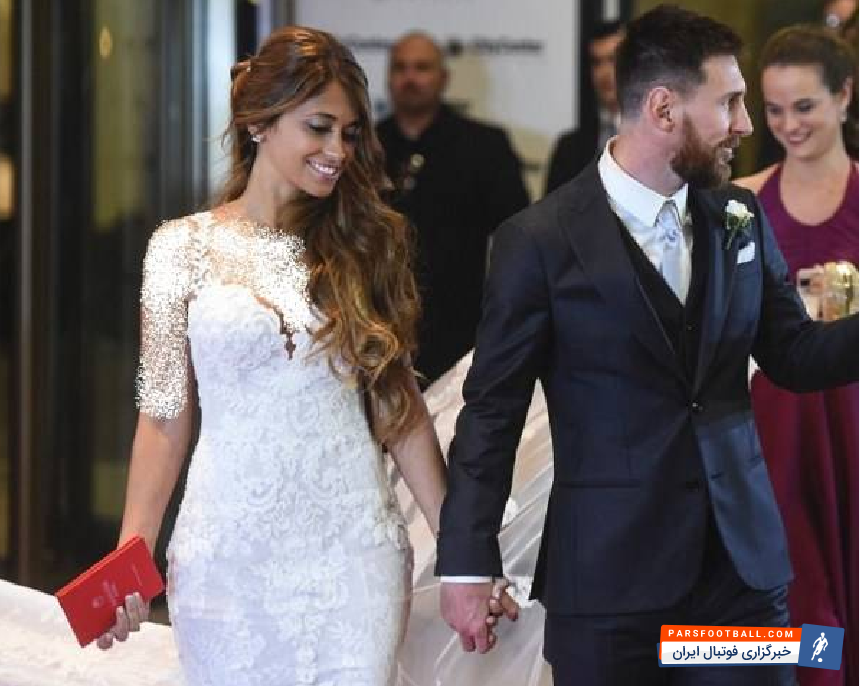 عروسی لیونل مسی و آنتونلا روکوز