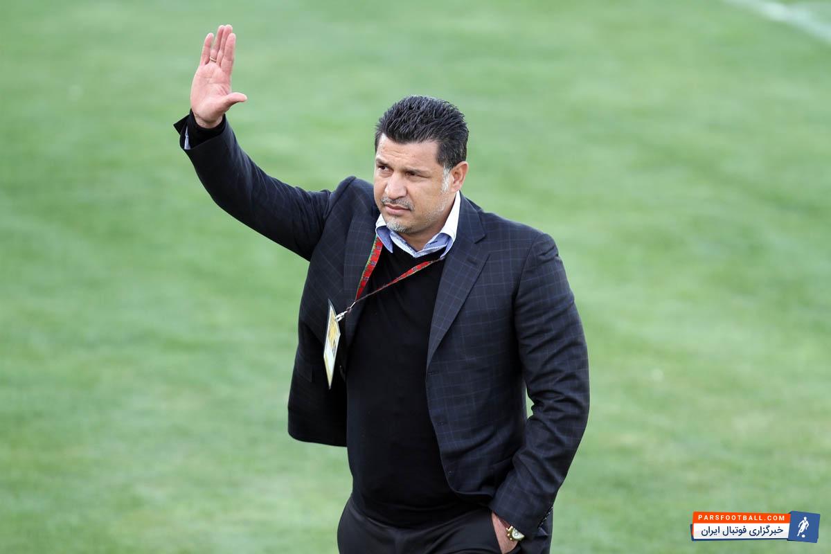 موتور سواری علی دایی و دخترش نورا