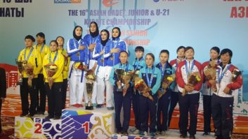 قهرمانی کومیته زنان و مردان ایرانی در رقابت‌های کاراته قهرمانی آسیا ؛ امروز در آخرین روز از رقابت‌های کاراته قهرمانی آسیا تیم‌های کاتاو کومیته تیمی مردان...