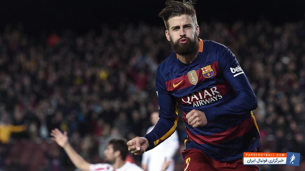 پیکه:به همراه مسی بارسلونا به قهرمانی هایش ادامه می دهد