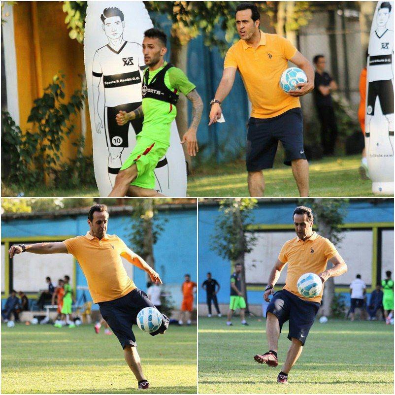 علی کریمی در نفت تهران