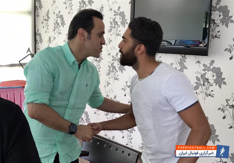 امیرحسین فشنگچی - علی کریمی - تیم نفت تهران