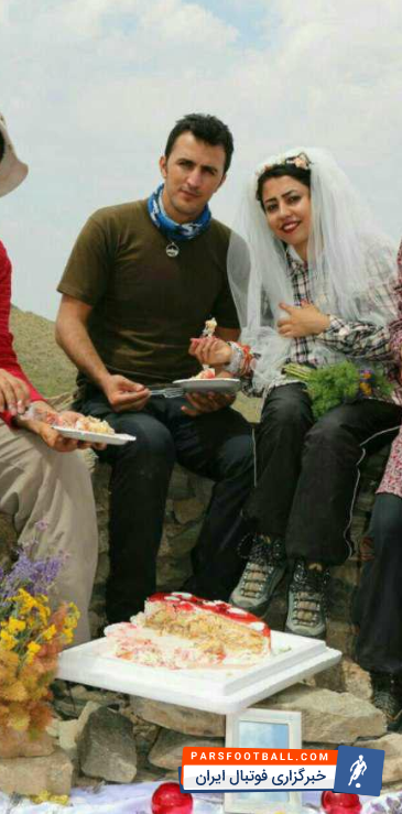 جشن ازدواج زوج کوهنورد تکابی