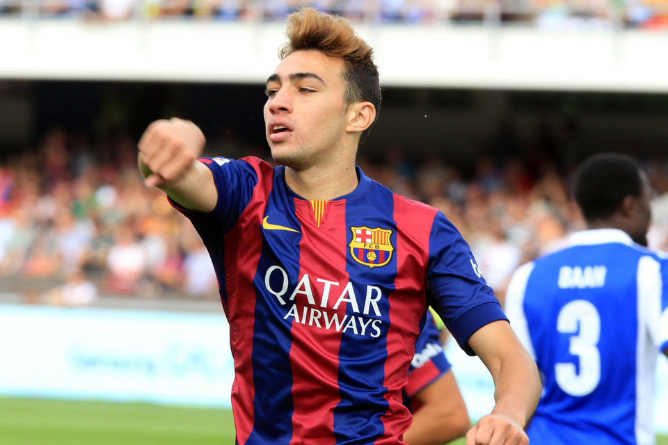 مونیر در حال ترک بارسلونا