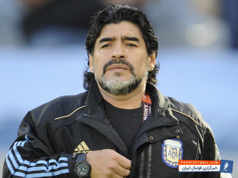 تمایل مارادونا به ماندن در روسیه