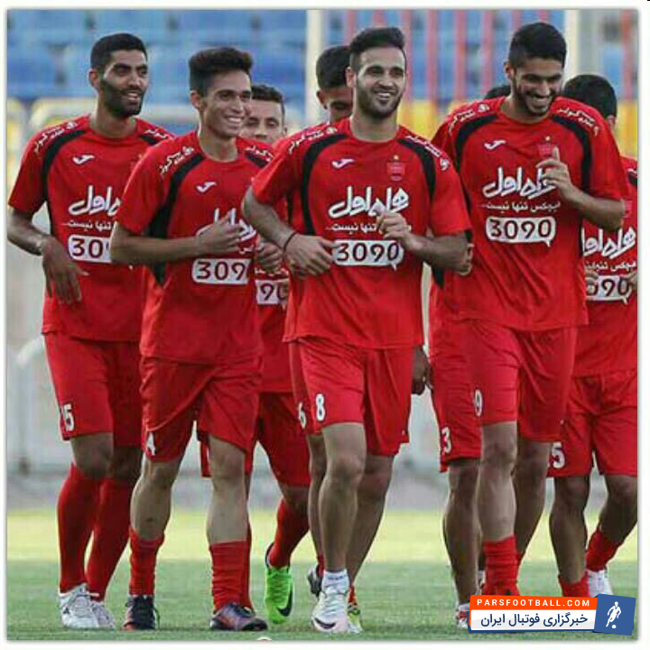 تمرین پرسپولیس - تیم پرسپولیس - تیم فوتبال پرسپولیس - تیم پرسپولیس