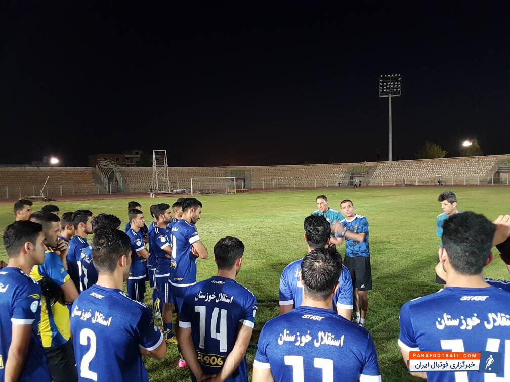 آغاز تمرینات تیم استقلال خوزستان برای حضور در لیگ هفدهم