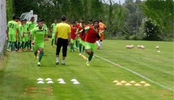 تمرینات تیم ملی فوتبال امید ایران با غیبت 8 بازیکن کلیدی