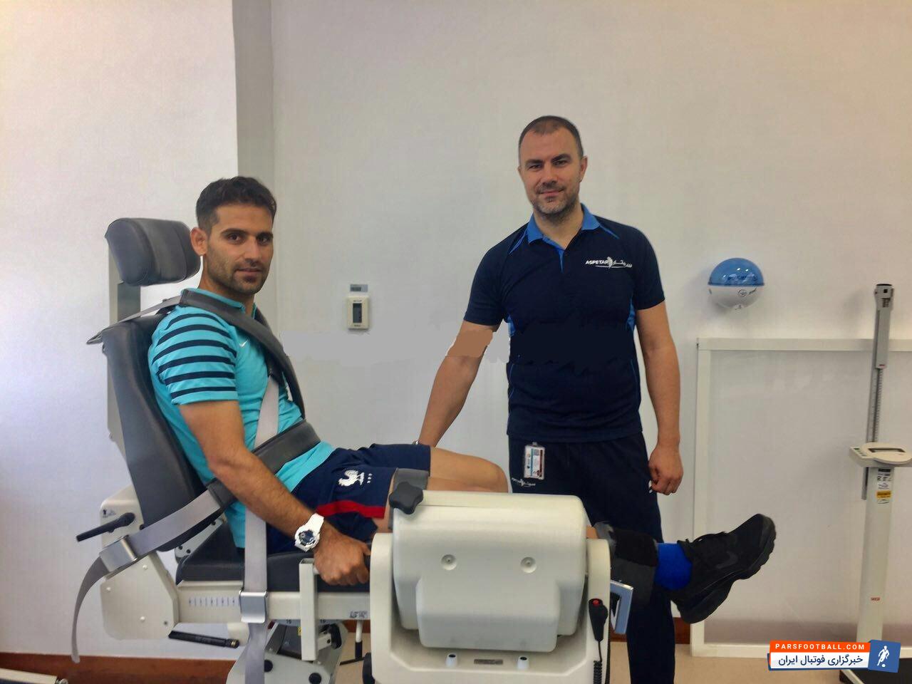 میثم مجیدی در تست پزشکی الشمال