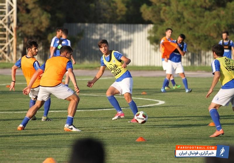 تمرین جدی بازیکنان استقلال