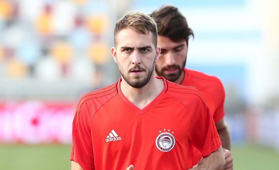 تمرین انصاری فرد در المپیاکوس