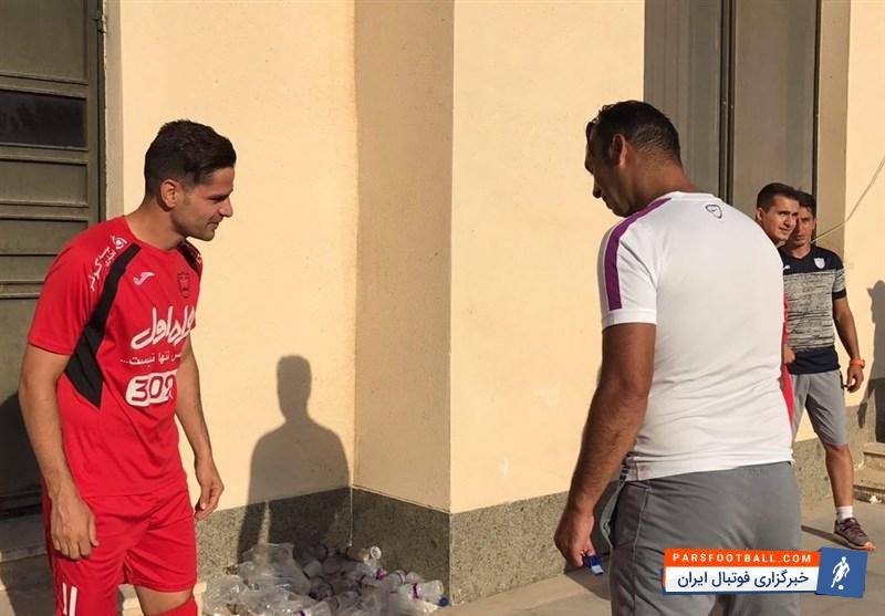 دیدار گرم بازیکنان پرسپولیس با استقلالی های سابق