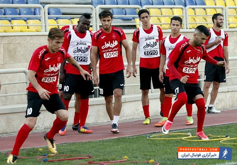 دیدار گرم بازیکنان پرسپولیس با استقلالی های سابق