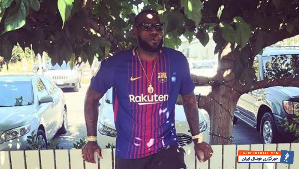 لبرون جیمز از کوتینیو خواست که به بارسلونا برود