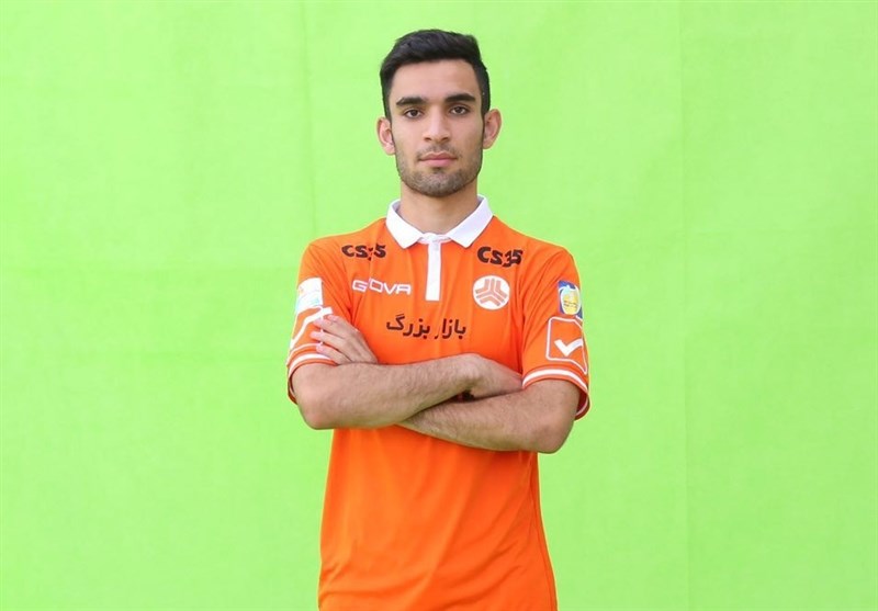 رضا جعفری مهاجم تیم فوتبال سایپا