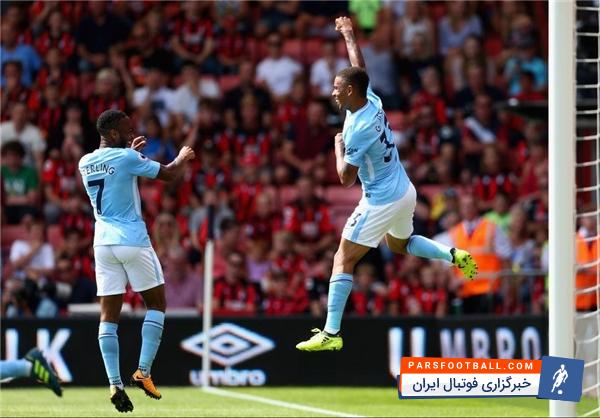 پیروزی منچسترسیتی برابر بورنموث