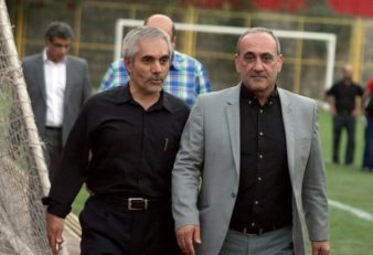 طاهری و گرشاسبی تماشاگر دیدار پرسپولیس