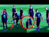 هنرنمایی رونالدو در تمرینات رئال مادرید