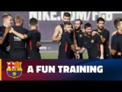 تمرینات بارسلونا 19 مرداد