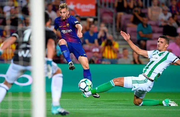 پیروزی بارسلونا در برابر بتیس