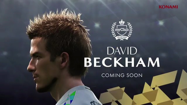 حضور دیوید بکهام در سری جدید بازی فوتبال Pes18