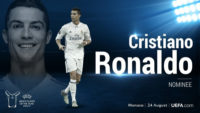 کریستیانو رونالدو ، کاندیدای بهترین بازیکن اروپا