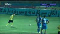 گل دوم تیم فوتبال پارس جنوبی جم به استقلال تهران