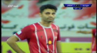 گل اول تیم فوتبال سپیدرود به استقلال تهران