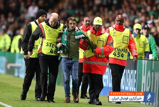 حمله هوادار سلتیک به سمت ام باپه