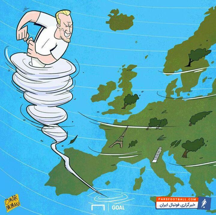 درخشش کین با دبل برابر دورتموند در اروپا