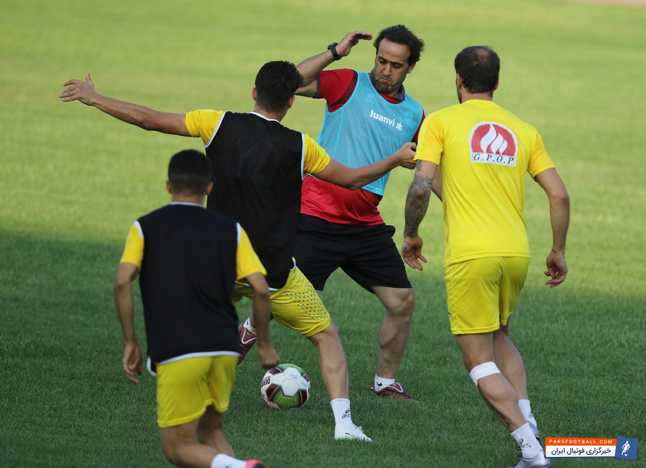 آمادگی بالای کریمی در تمرینات