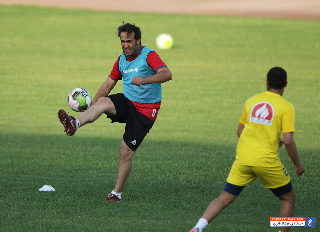 آمادگی بالای کریمی در تمرینات