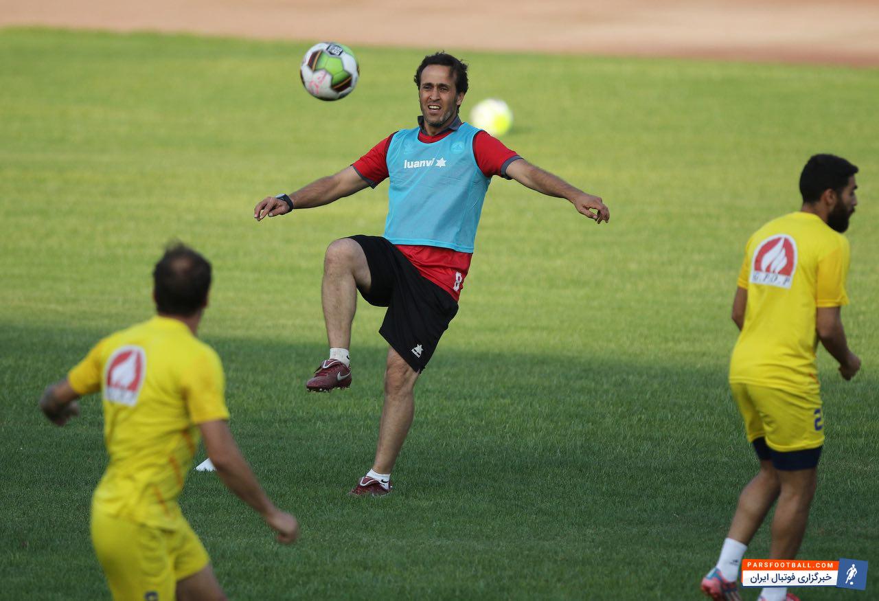 آمادگی بالای کریمی در تمرینات