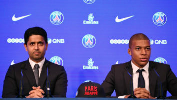 مراسم معارفه کیلیان امباپه