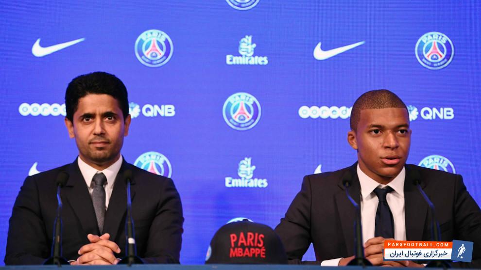 مراسم معارفه کیلیان امباپه