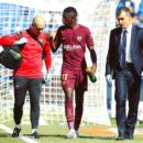 مصدومیت دمبله در دیدار برابر ختافه