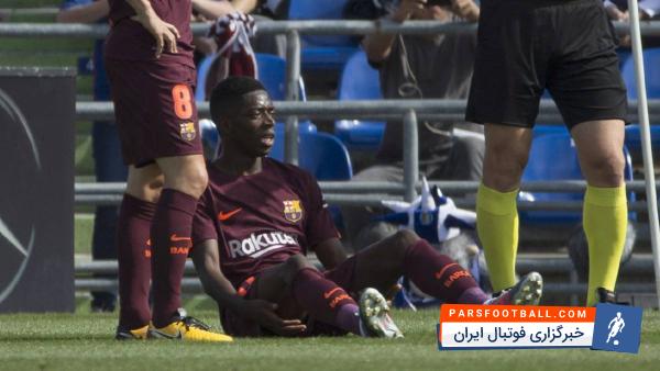 مصدومیت دمبله در بازی با ختافه