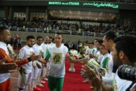 مراسم خداحافظی رسمی رضا عنایتی از فوتبال در مشهد