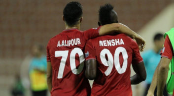 زوج منشا و علیپور در پرسپولیس