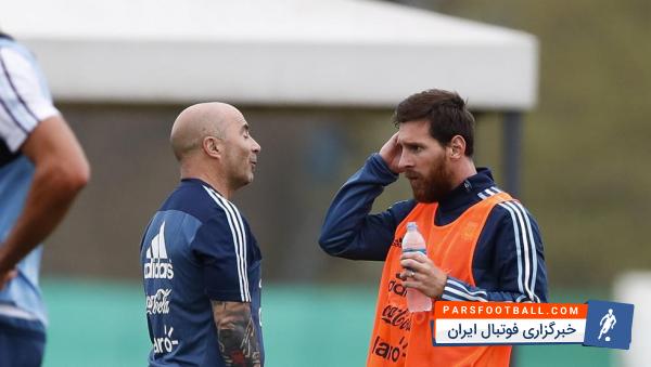 دیدار مسی و سمپائولی در بارسلونا