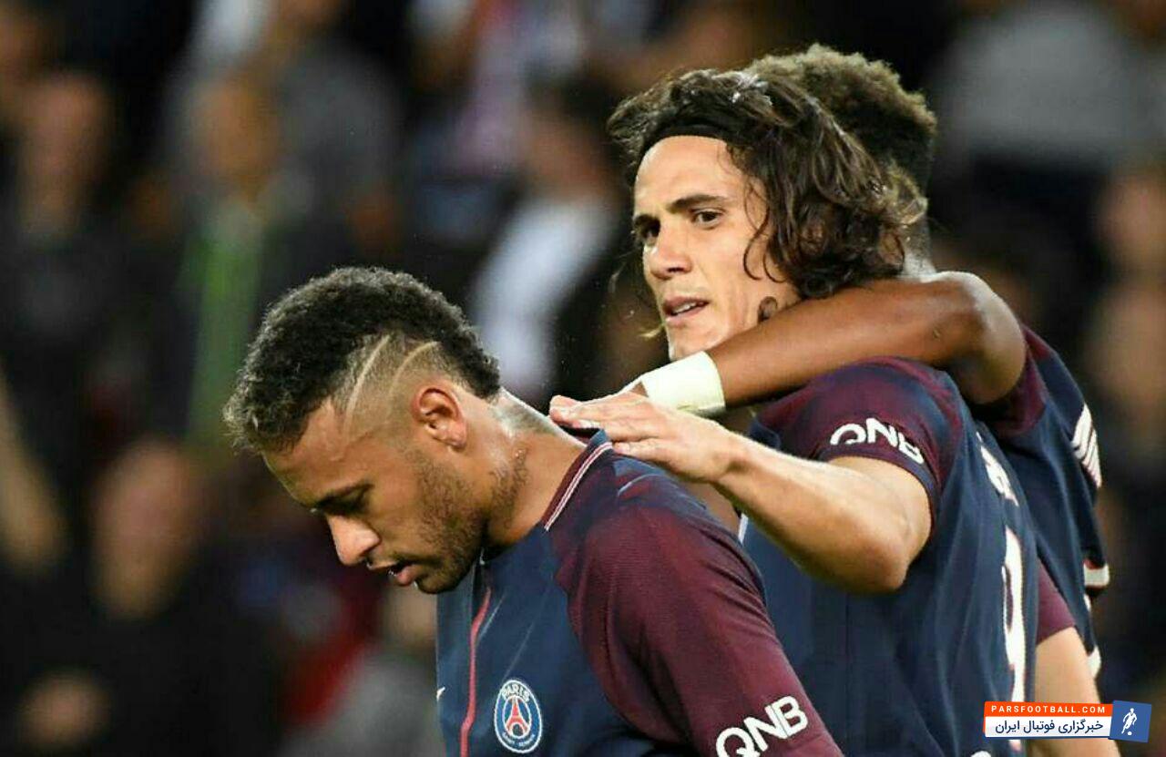 درگیری نیمار و کاوانی در پاری سن ژرمن