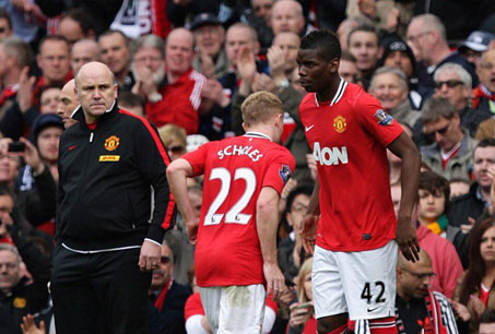 پوگبا : از اسکولز و کریک خیلی چیز ها یاد گرفتم