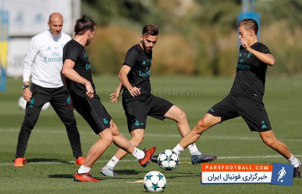 شروع تمرینات رئال مادرید برای دیدار با دورتموند