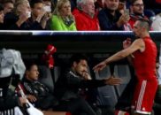 عصبانیت ریبری هنگام تعویض