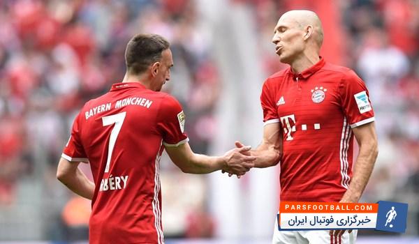 امار فوق العاده روبن و ریبری در بایرن مونیخ