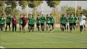 نگاهی به تمرین بازیکنان تیم ملی در برنامه نود 10 مهر ماه 96