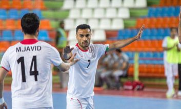 حسن‌زاده کاپیتان تیم ملی فوتسال ایران _ حسن زاده